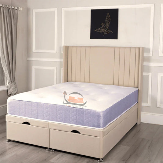 Hanson Winged Ottoman Bed