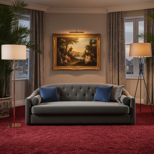Zenith Luxury 3 Seater Sofa In Plush Velvet Fabric