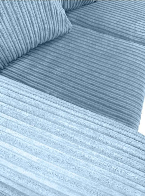 Willie Wonka Left-Hand Side L-Shaped Sofa In Jumbo Fabric