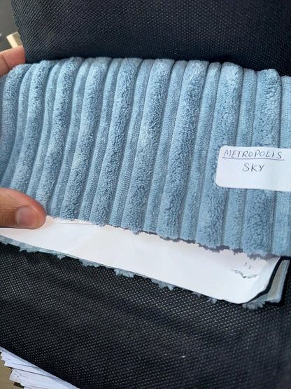 Willie Wonka Left-Hand Side L-Shaped Sofa In Jumbo Fabric