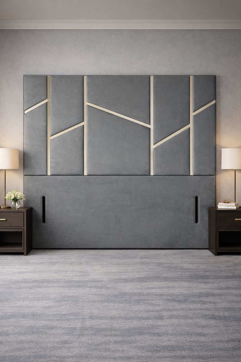 Alfa Art Deco Floor Standing Headboard