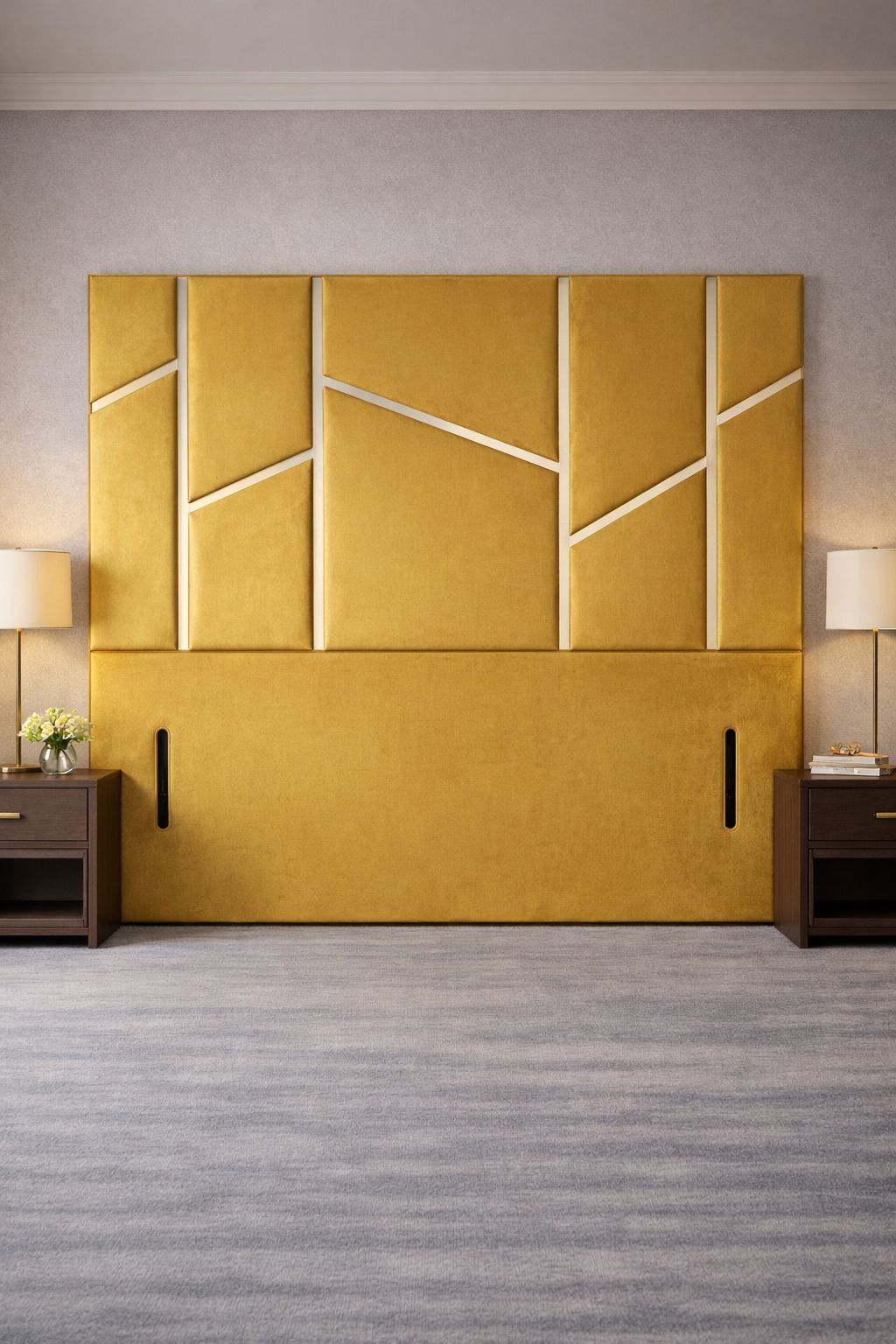 Alfa Art Deco Floor Standing Headboard