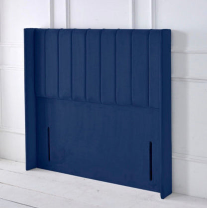 Lexi Winged Panel Upholstered Floor Standing Headboard