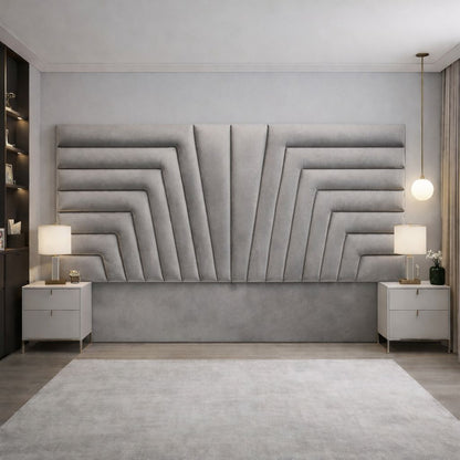 Jimmy Luxury Art Deco Wide Headboard
