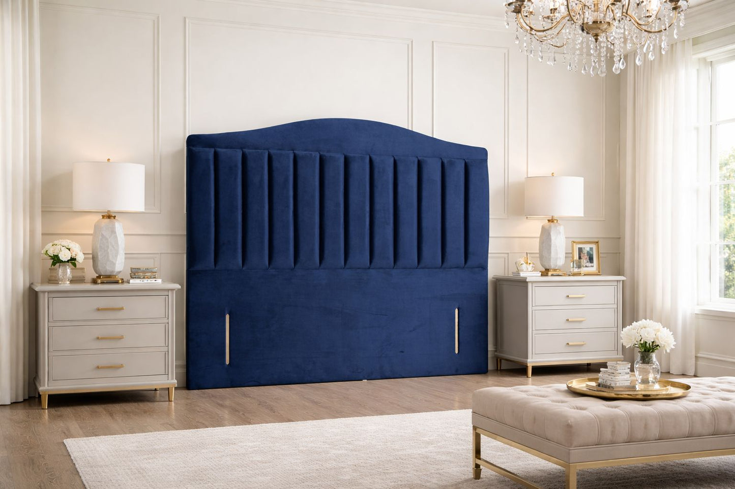 Sendy Luxury Floor Standing Headboard