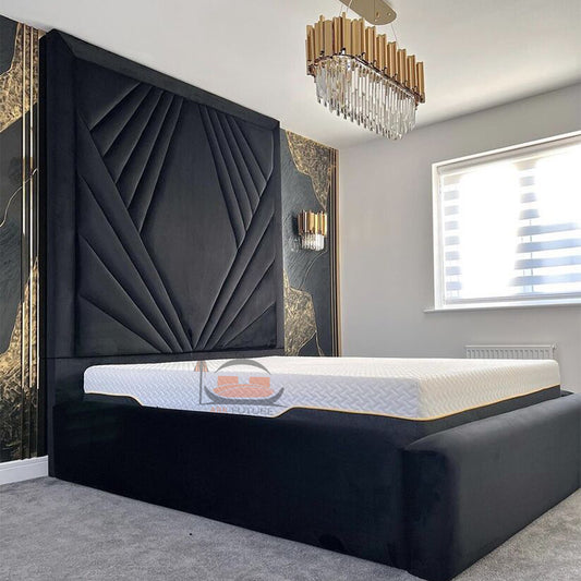 Paxton Bed Frame With High Headboard