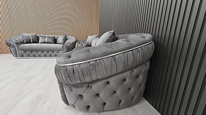 Stratus 3 Plus 2 Ambassador Chesterfield Sofa