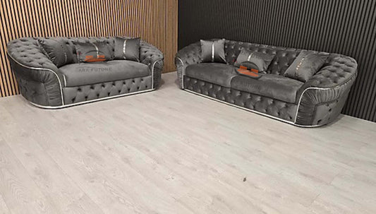 Stratus 3 Plus 2 Ambassador Chesterfield Sofa