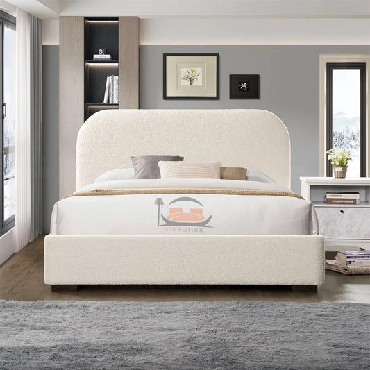 Liam Boucle Bed Frame