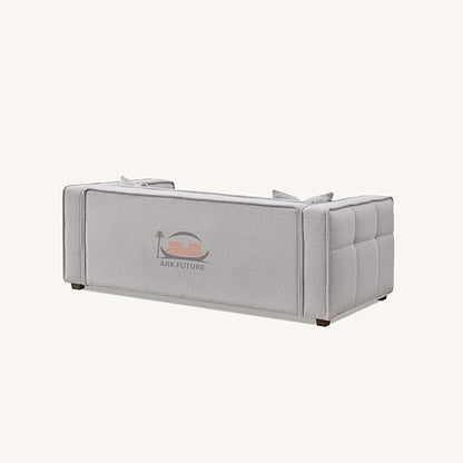 Murray Sofa Range - Modern Modular 4+3 Seater in Putty Boucle