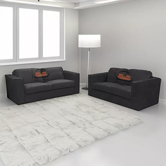 Hudson 3+2 Seater Sofa Set – Fixed Back, Plush Upholstery, Contemporary Design