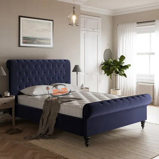 Estonia Chesterfield Upholstered Bed Frame