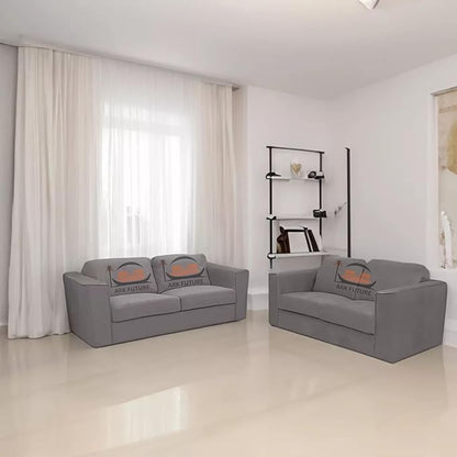 Hudson 3+2 Seater Sofa Set – Fixed Back, Plush Upholstery, Contemporary Design
