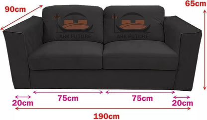 Hudson 3+2 Seater Sofa Set – Fixed Back, Plush Upholstery, Contemporary Design