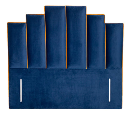 Cynthis Art Deco Floor Standing Steps Headboard
