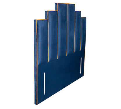 Cynthis Art Deco Floor Standing Steps Headboard
