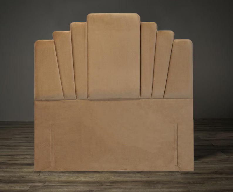 Monica Art Deco Floor Standing Headboard