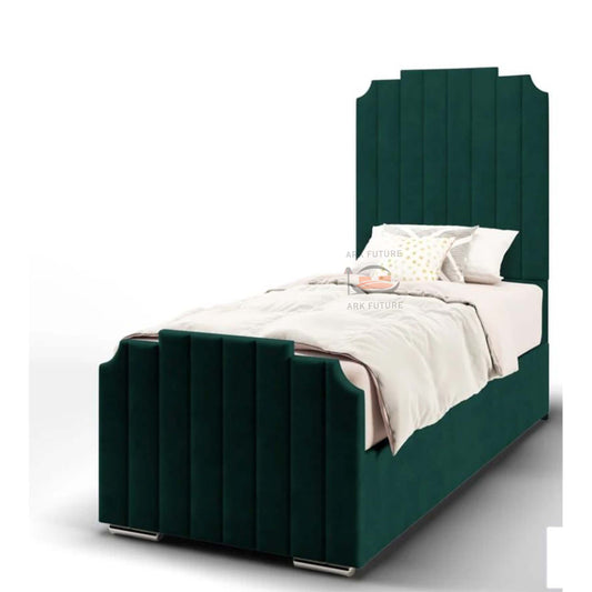 Maximus Kids bed in Plush Velvet Fabric