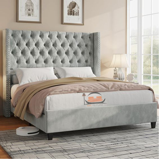 Lincon Wingback Bed Frame