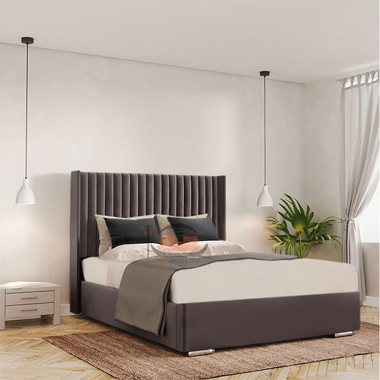 Casper Linestyle Winged Bed Frame