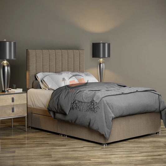 Luke panel Divan Bed Frame