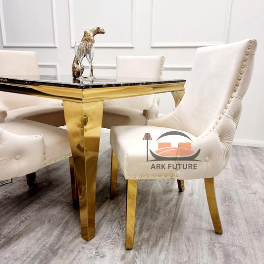 Kensington Velvet Dining Chairs – Set of 2