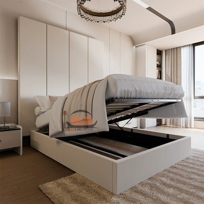 Ark Panel Ottoman Bed Frame With High Headboard
