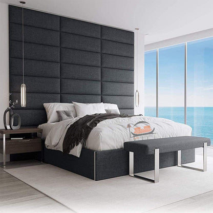 Sebastian Tiles Bed With High Headboard