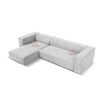 Burger Right and Left hand Corner Sofa in Plush Velvet Sofa