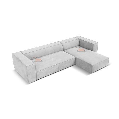 Burger Right and Left hand Corner Sofa in Plush Velvet Sofa
