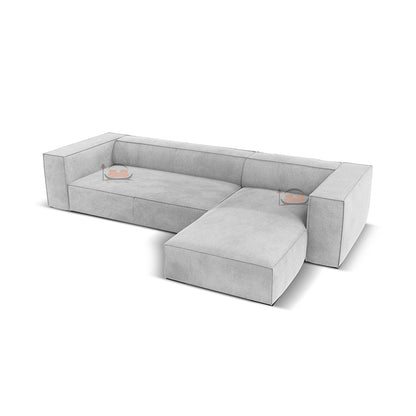 Burger Right and Left hand Corner Sofa in Plush Velvet Sofa
