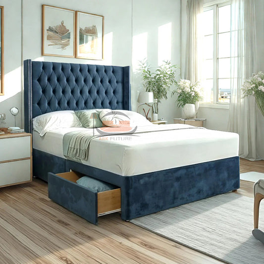 Morroco Winged Divan Bed
